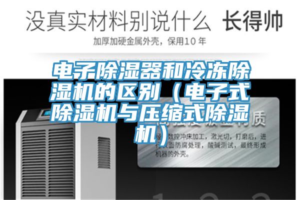 電子除濕器和冷凍草莓污视频在线看的區別（電子式草莓污视频在线看與壓縮式草莓污视频在线看）