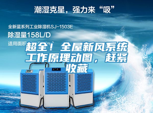 超全！全屋新風係統工作原理動圖，趕緊收藏