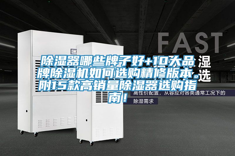除濕器哪些牌子好+10大品牌草莓污视频在线看如何選購精修版本。附15款高銷量除濕器選購指南！