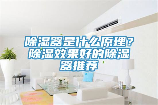 除濕器是什麽原理？除濕效果好的除濕器推薦