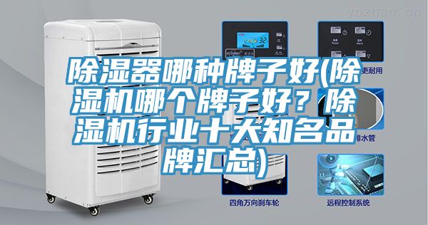 除濕器哪種牌子好(草莓污视频在线看哪個牌子好？草莓污视频在线看行業十大知名品牌匯總)