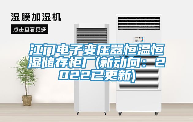 江門電子變壓器恒溫恒濕儲存櫃廠(新動向：2022已更新)