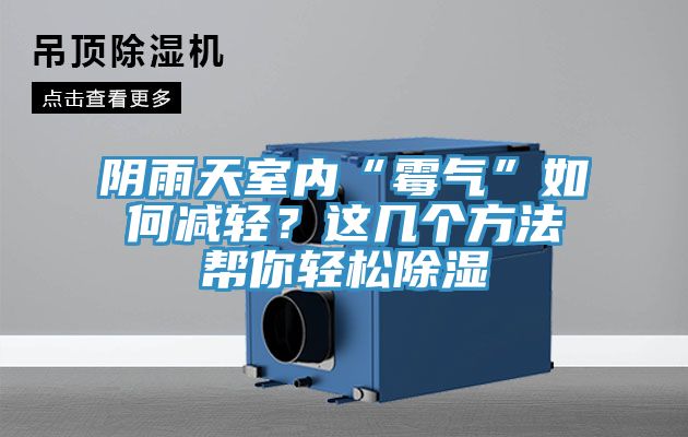 陰雨天室內“黴氣”如何減輕？這幾個方法幫你輕鬆除濕