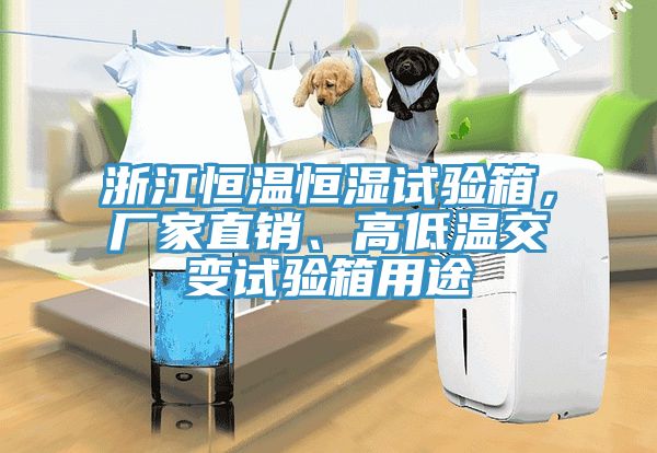 浙江恒溫恒濕試驗箱，廠家直銷、高低溫交變試驗箱用途