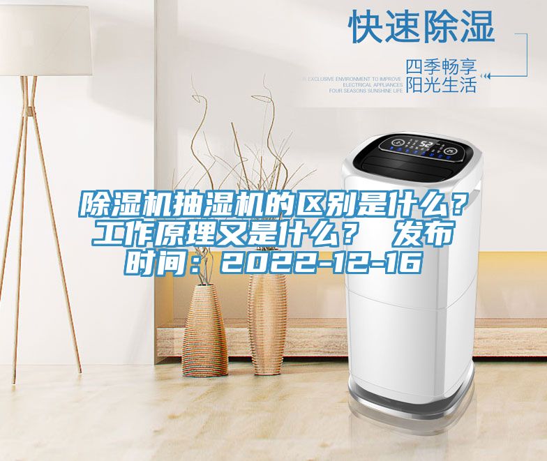 草莓污视频在线看抽濕機的區別是什麽？工作原理又是什麽？ 發布時間：2022-12-16