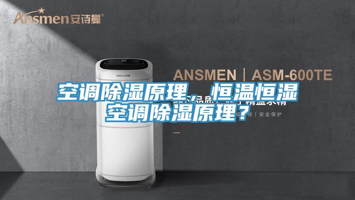 空調除濕原理，恒溫恒濕空調除濕原理？